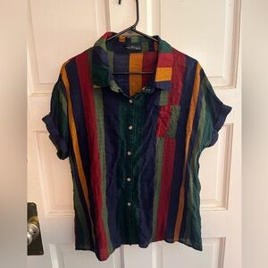 Emery Rose Buttoned top